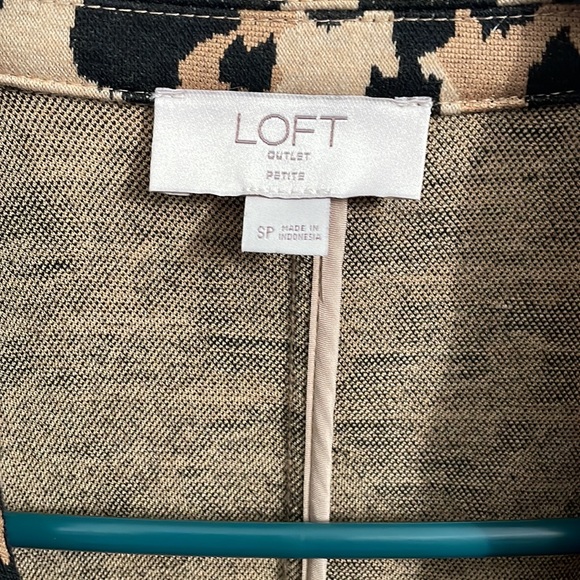 Loft outlet leopard blazer - Picture 2 of 4